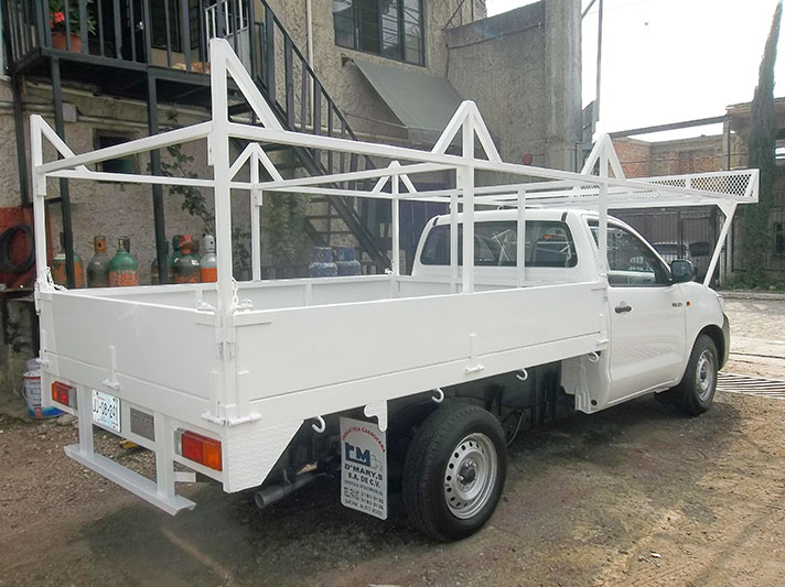 Estructura hasta la defensa HILUX