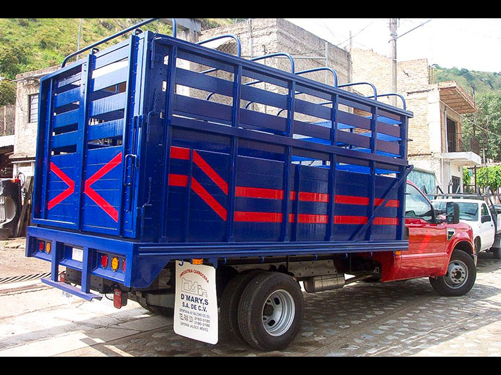 Carrocería Ganadera con alargado